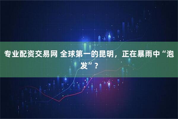专业配资交易网 全球第一的昆明，正在暴雨中“泡发”？
